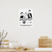 De Ontvangst van het huwelijk Bridegroom heeft een Poster (Keuken)