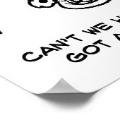 De Ontvangst van het huwelijk Bridegroom heeft een Poster (Hoek)