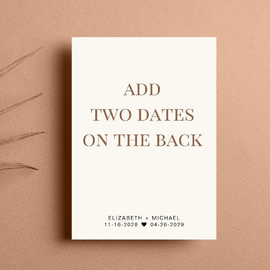 De Ontvangst van het huwelijk Cream sparen de Datu Aankondiging