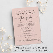 De Ontvangst van het huwelijk Foto Blush Sparen de Aankondiging