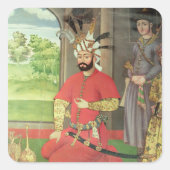 De ontvangst vierkante sticker (Voorkant)