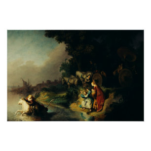 De ontvoering van Europa door Rembrandt Perfect Poster