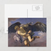 De ontvoering van Ganymede, 1700 (olie op doek) Briefkaart (Voorkant / Achterkant)