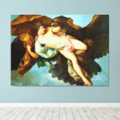 De ontvoering van Ganymedes Fine Art Canvas (Insitu (Houten vloer))