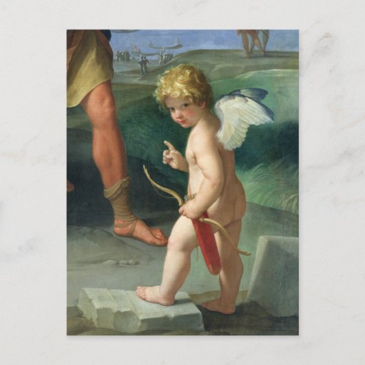 De ontvoering van Helen, 1631 Briefkaart (Voorkant)