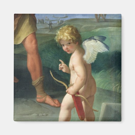 De ontvoering van Helen, 1631 Magneet (Voorkant)