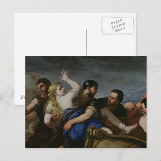 De ontvoering van Helen Briefkaart (Voorkant / Achterkant)