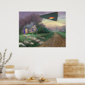 De ontvoering van Kinkade door Steven Vincent John Poster (Keuken)