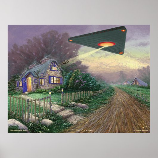 De ontvoering van Kinkade door Steven Vincent John Poster (Voorkant)