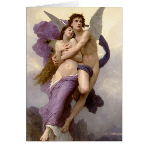 "De ontvoering van Psyche" door Bouguereau