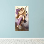 "De ontvoering van Psyche" door Bouguereau Canvas Afdruk (Insitu (Houten vloer))