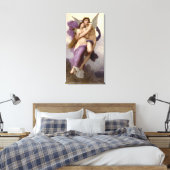 "De ontvoering van Psyche" door Bouguereau Canvas Afdruk (Insitu (Slaapkamer))