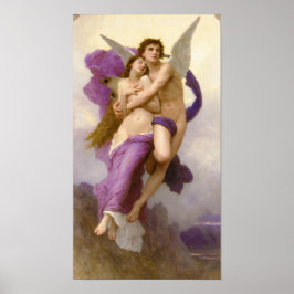 De ontvoering van Psyche - William Bouguereau Poster