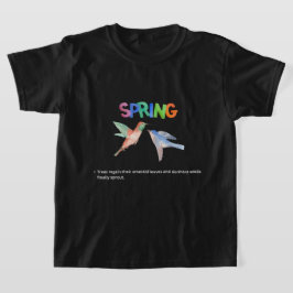 De Ontwaak: Een Visuele Huldiging aan de Lente T-shirt