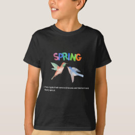 De Ontwaaking: Een Visuele Tribut aan de Lente T-shirt