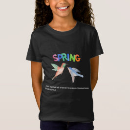 De Ontwaakking: Een Visuele Tribut aan de Lente T-shirt