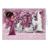 De ontwakende betoverde bos fantasie kunst blanco (Voorkant Horizontaal)