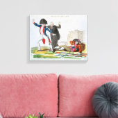 De ontwaking van de derde staat, juli 1789 canvas afdruk (Insitu (Woonkamer))