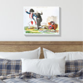 De ontwaking van de derde staat, juli 1789 canvas afdruk (Insitu (Slaapkamer))
