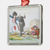 De ontwaking van de derde staat, juli 1789 metalen ornament (Links)