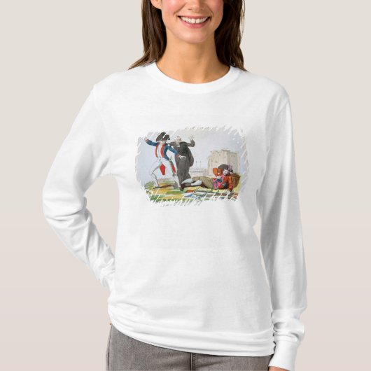 De ontwaking van de derde staat, juli 1789 t-shirt (Voorkant)