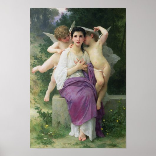 De ontwakking van het hart, 1892 poster (Voorkant)