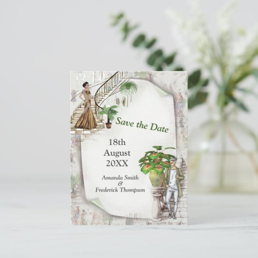 De ontwerper van de Mode Aankondigingskaart (Staand voorkant)