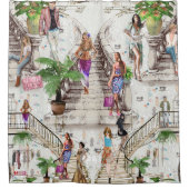 De ontwerper van de Mode Douchegordijn (Voorkant)