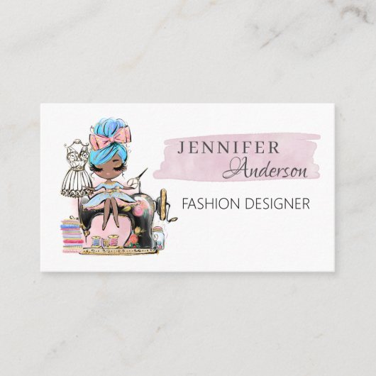 De Ontwerper van de Mode van het Visitekaartje naa (Voorkant)