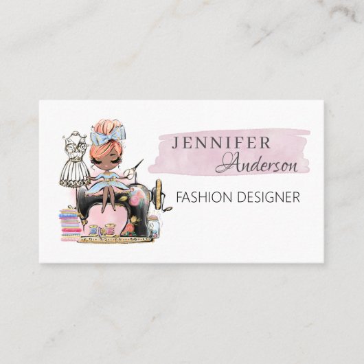 De Ontwerper van de Mode van het Visitekaartje naa (Voorkant)
