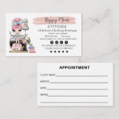 De Ontwerper van de Mode van het Visitekaartje naa (Voorkant / Achterkant)