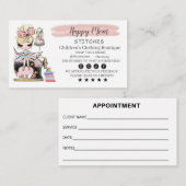 De Ontwerper van de Mode van het Visitekaartje naa (Voorkant / Achterkant)