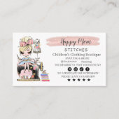 De Ontwerper van de Mode van het Visitekaartje naa (Voorkant)