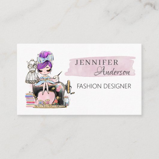 De Ontwerper van de Mode van het Visitekaartje naa (Voorkant)
