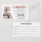 De Ontwerper van de Mode van het Visitekaartje naa (Voorkant / Achterkant)