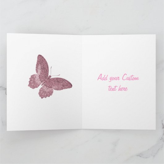 De Ontwerper van de Thee van de vlinder Al Kaart (Binnen)