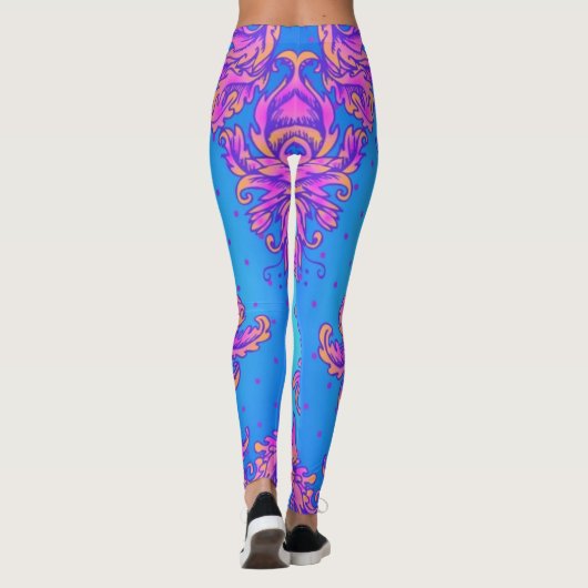 De ontwerper van Pastel Medusa Leggings (Achterkant)