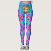 De ontwerper van Pastel Medusa Leggings (Voorkant)