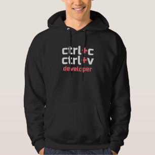 De Ontwikkelaar CTRL CTRL CTRL CTRL V Codeur van h Hoodie