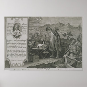 De ontwikkeling van de Astrolabe van de Mariner Poster