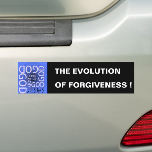 DE ONTWIKKELING VAN HET VERTROUWEN BUMPERSTICKER (Op auto)