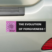 DE ONTWIKKELING VAN HET VERTROUWEN BUMPERSTICKER (Op auto)