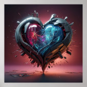 De onuitgesproken taal van het hart poster (Voorkant)