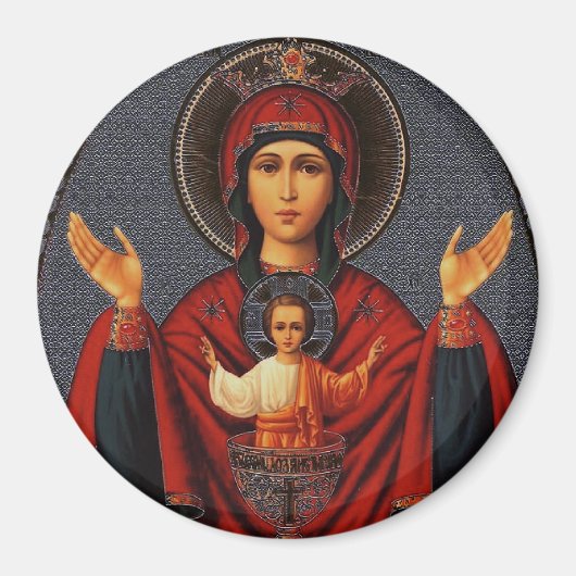 De onuitputtelijke beker magneet (Voorkant)