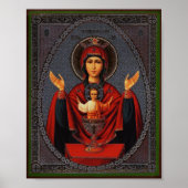 De onuitputtelijke beker poster (Voorkant)