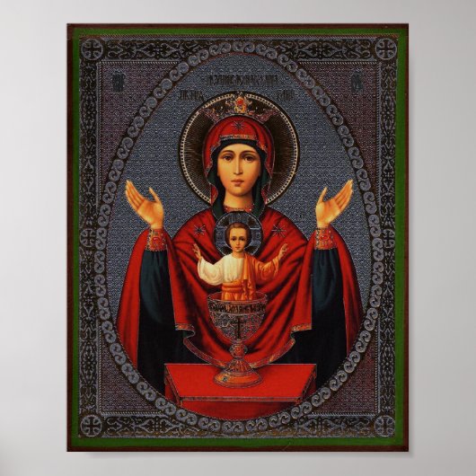 De onuitputtelijke beker poster (Voorkant)