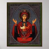 De onuitputtelijke beker poster (Voorkant)