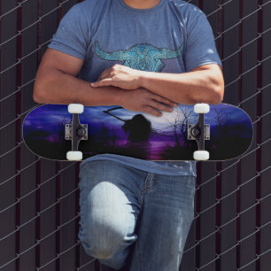 De onverbiddelijke Nacht van de Fantasie van de Persoonlijk Skateboard