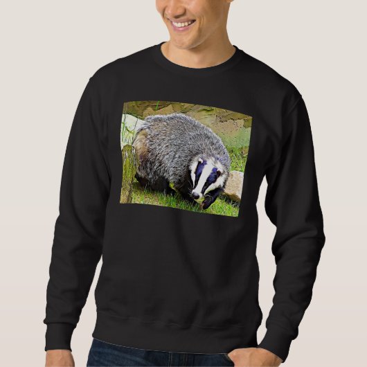 De onverdiende badger trui (Voorkant)