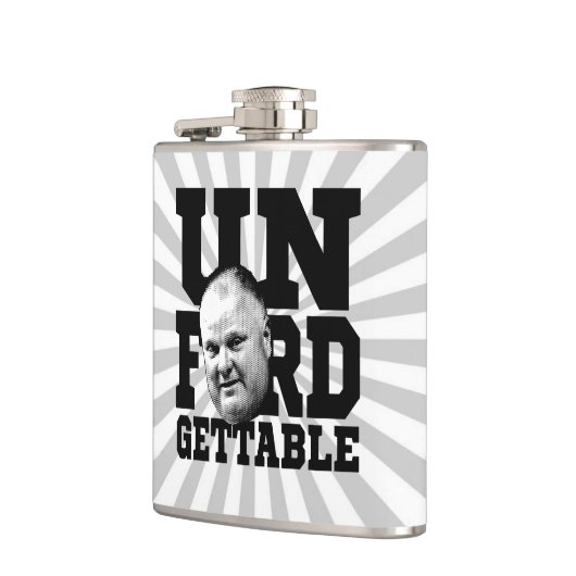 De onvergetelijke burgemeester Rob Ford van Toront Heupfles (Links)